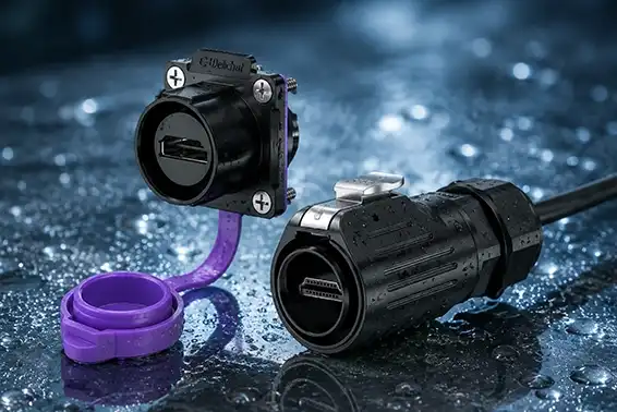 LP16 Type-C Waterproof Connector: The Ideal USB-C Solution for Harsh Industrial and Outdoor Environments
